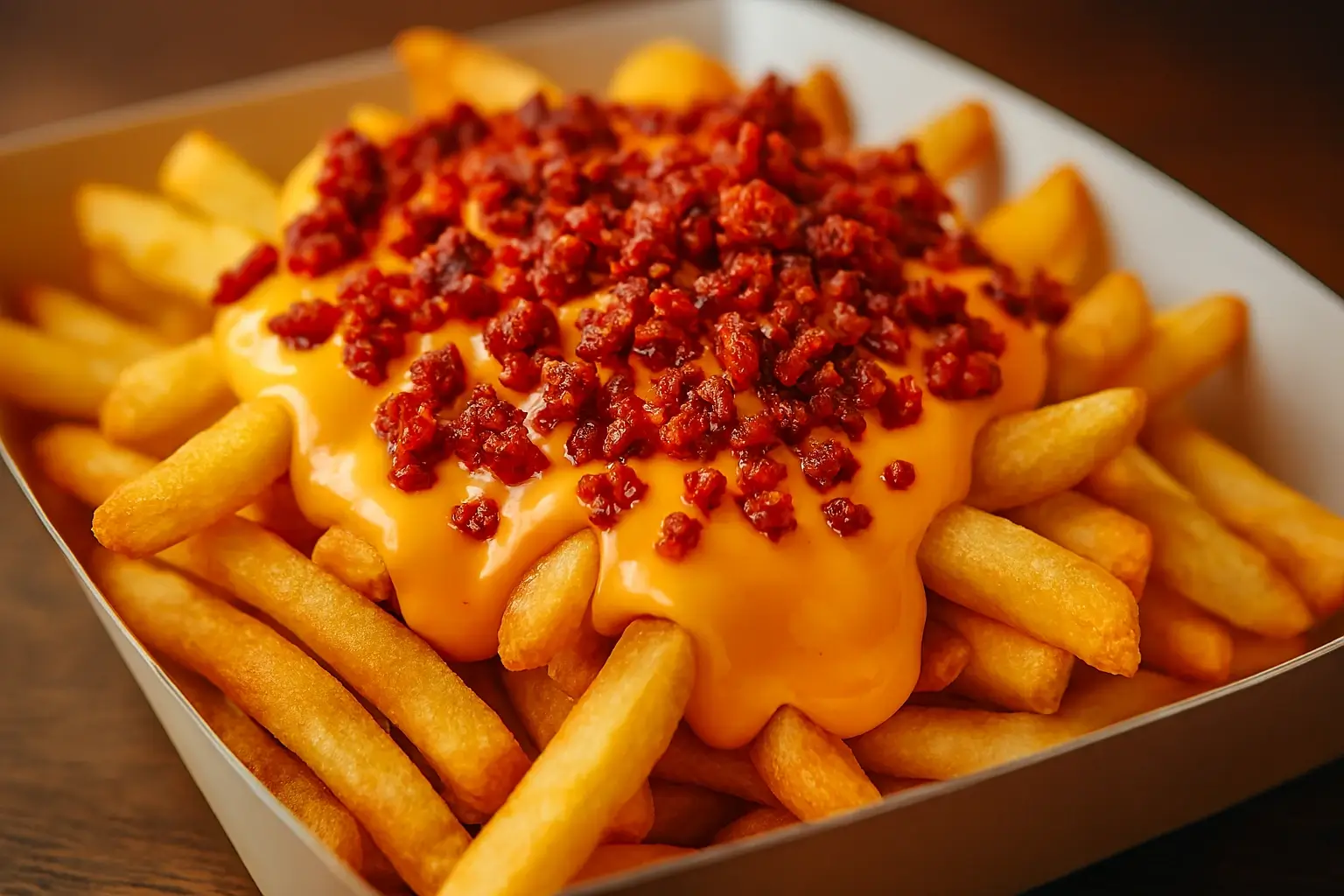 Batatas c/ Queijo e Chouriço